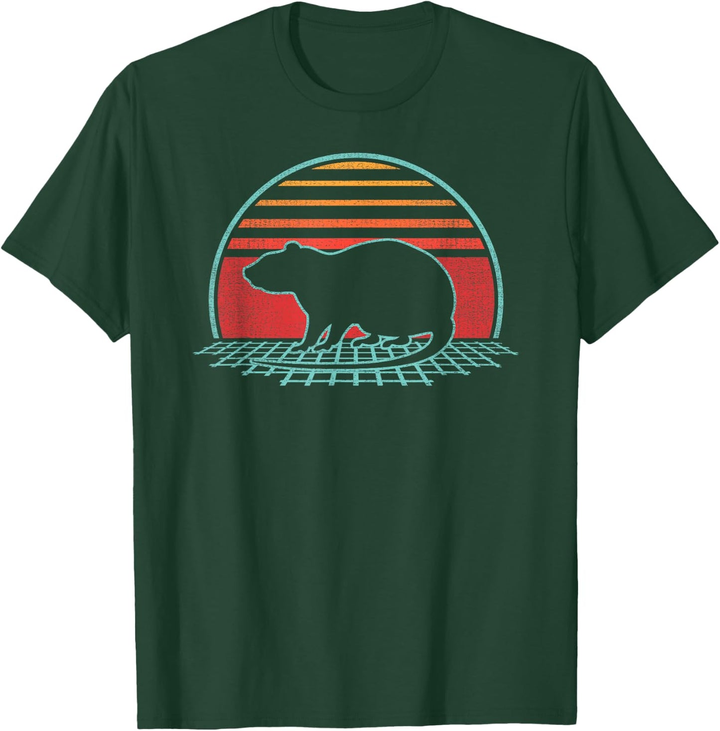 Rat Lover Animal Retro Vintage 80s Style T-Shirt - T-Shirt | Forest