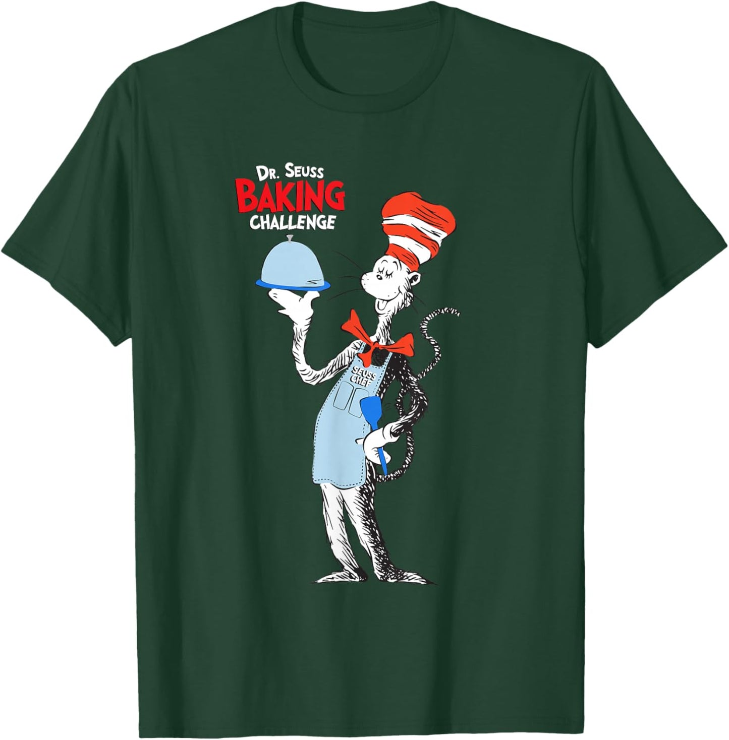 Dr. Seuss Baking Challenge The Cat In The Hat T-Shirt - T-Shirt | Forest