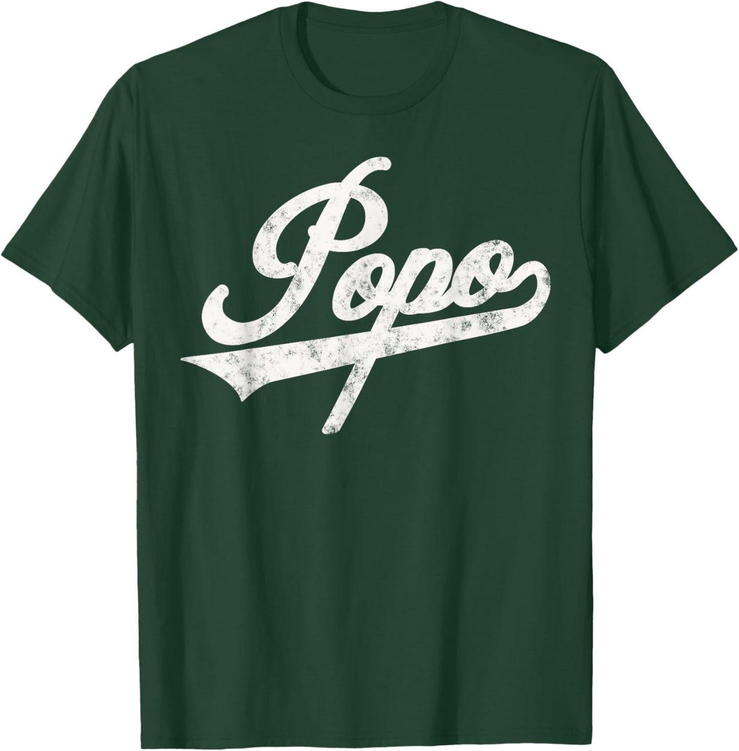 Popo Retro Style for Papa Grandpa T-Shirt - T-Shirt | Forest