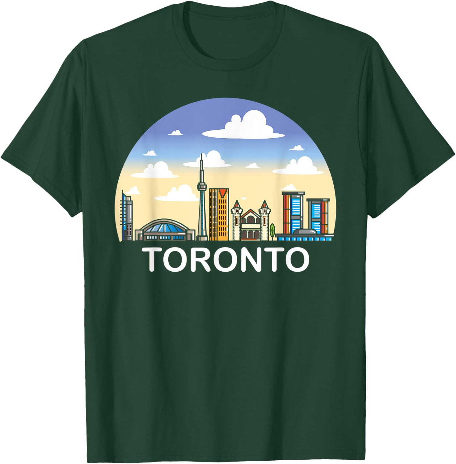 Toronto Ontario Canada T-Shirt - T-Shirt | Forest