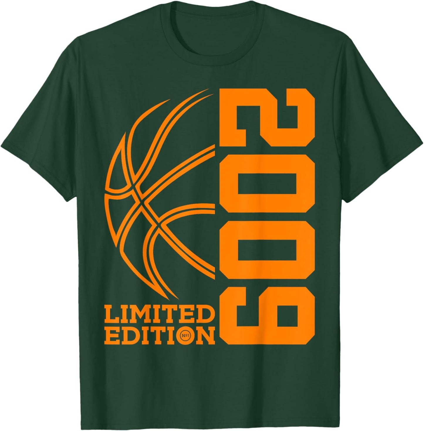 JAHRGANG 2009 OUTFIT ZUM 16. GEBURTSTAG 16th Birthday Basketball Limited Edition 2009 T-Shirt - T-Shirt | Forest