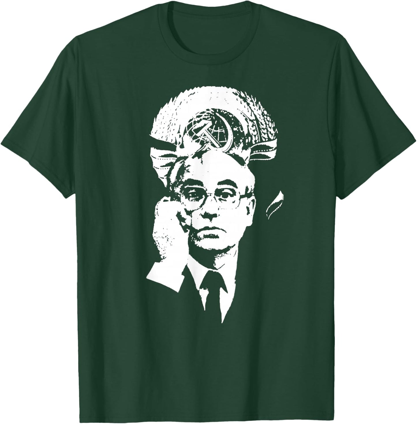 Gorbachev Retro Vintage Soviet SOVI8 T-Shirt - T-Shirt | Forest