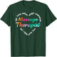 Massage Therapist Heart Word Cloud Watercolor Rainbow T-Shirt - T-Shirt | Forest