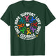 All Cancer Awareness Shirts Support All Ribbons Cancer T-Shirt - T-Shirt | Forest