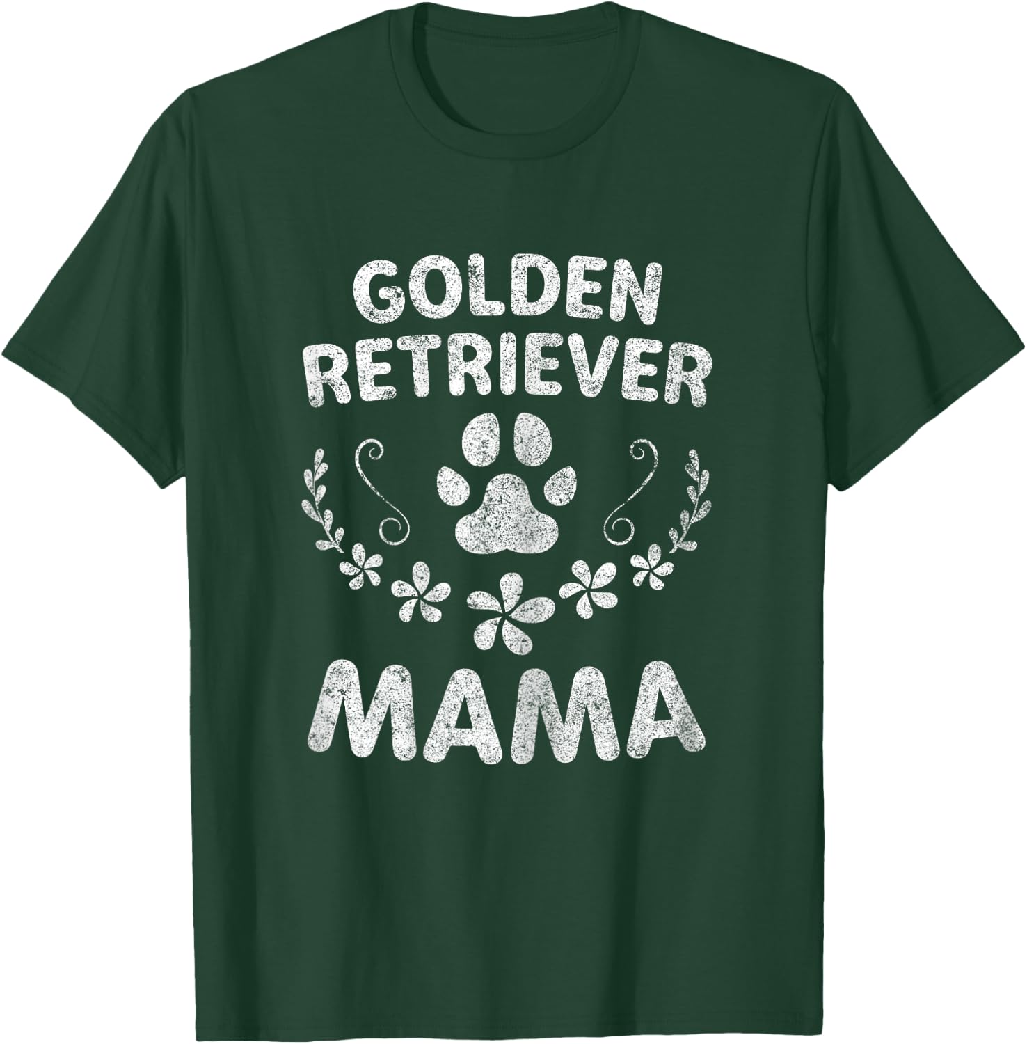 Golden Lover Owner Funny Dog Mom Shirt Golden Retriever Mama Women T-Shirt - T-Shirt | Forest