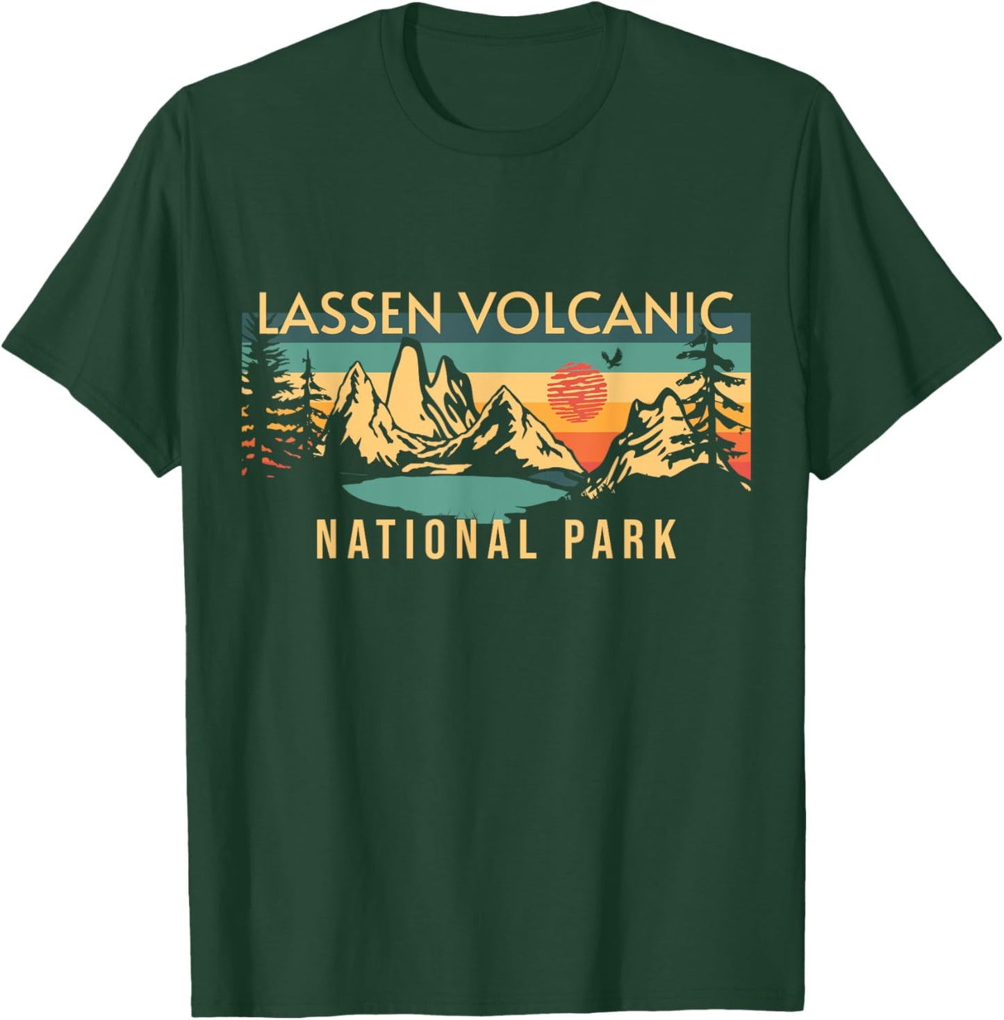 Lassen Volcanic National Park T-Shirt - T-Shirt | Forest