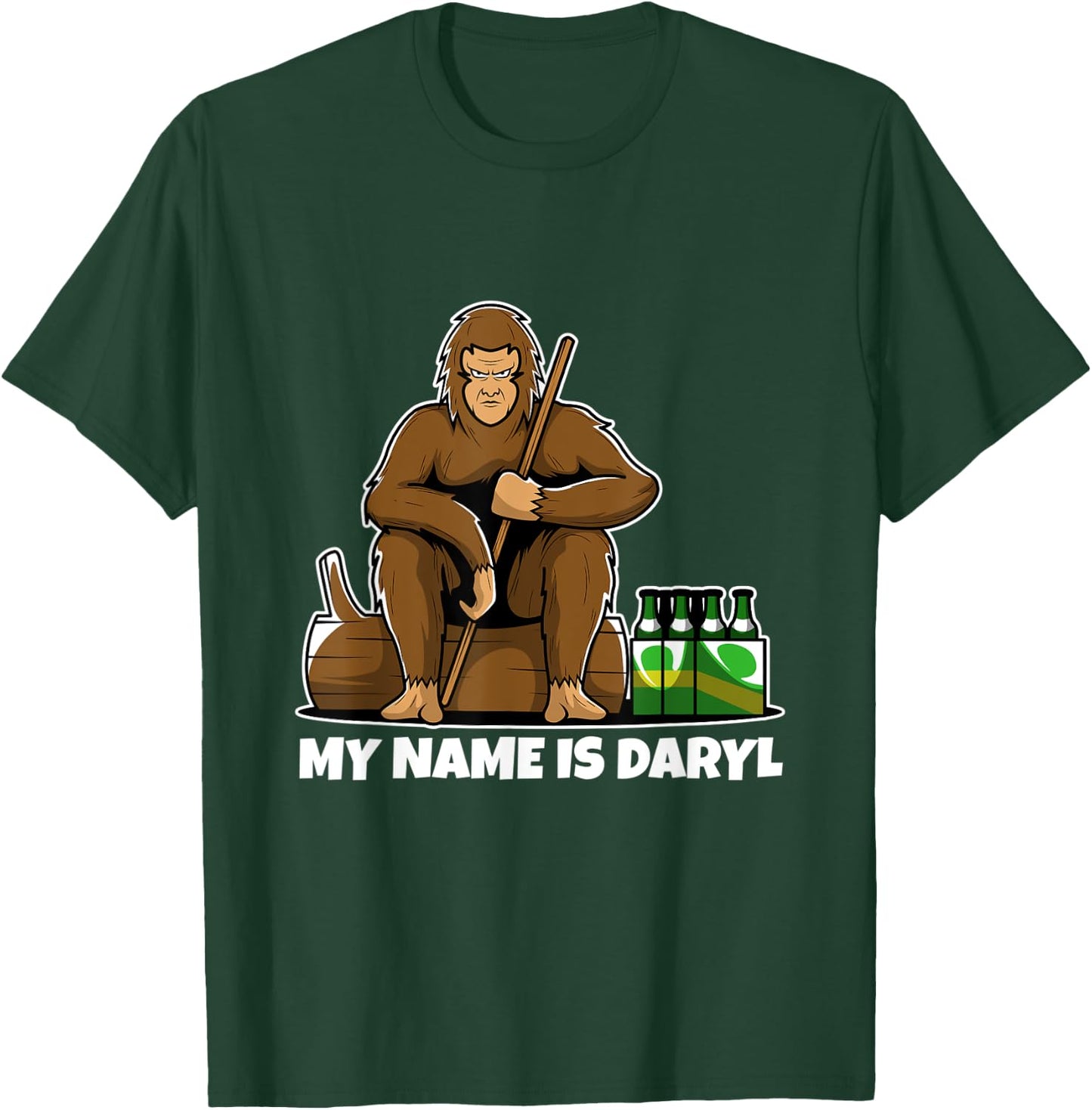 My Name is Daryl Bigfoot T-Shirt - T-Shirt | Forest
