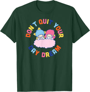 Little Twin Stars Don't Quit Your Day Dream T-Shirt - T-Shirt | Forest