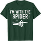 I'm With Spider Funny Skeleton Halloween Couples Matching T-Shirt - T-Shirt | Forest