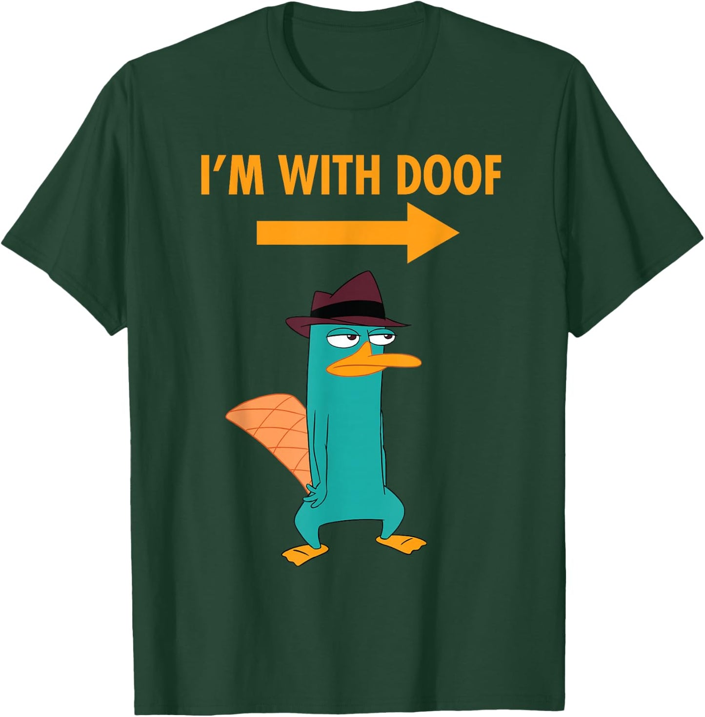 Phineas and Ferb: Candace Against The Universe I'm with Doof Small T-Shirt - T-Shirt | Forest