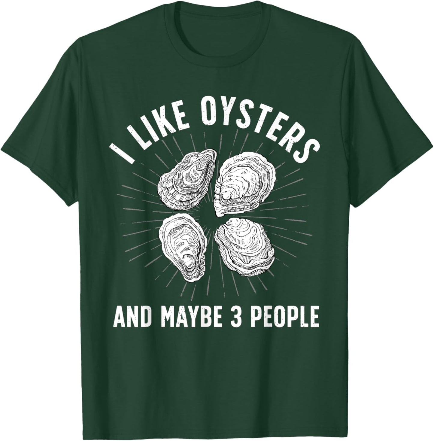 Cool Oyster Art Women Oyster Shucking Seafood Lovers T-Shirt - T-Shirt | Forest