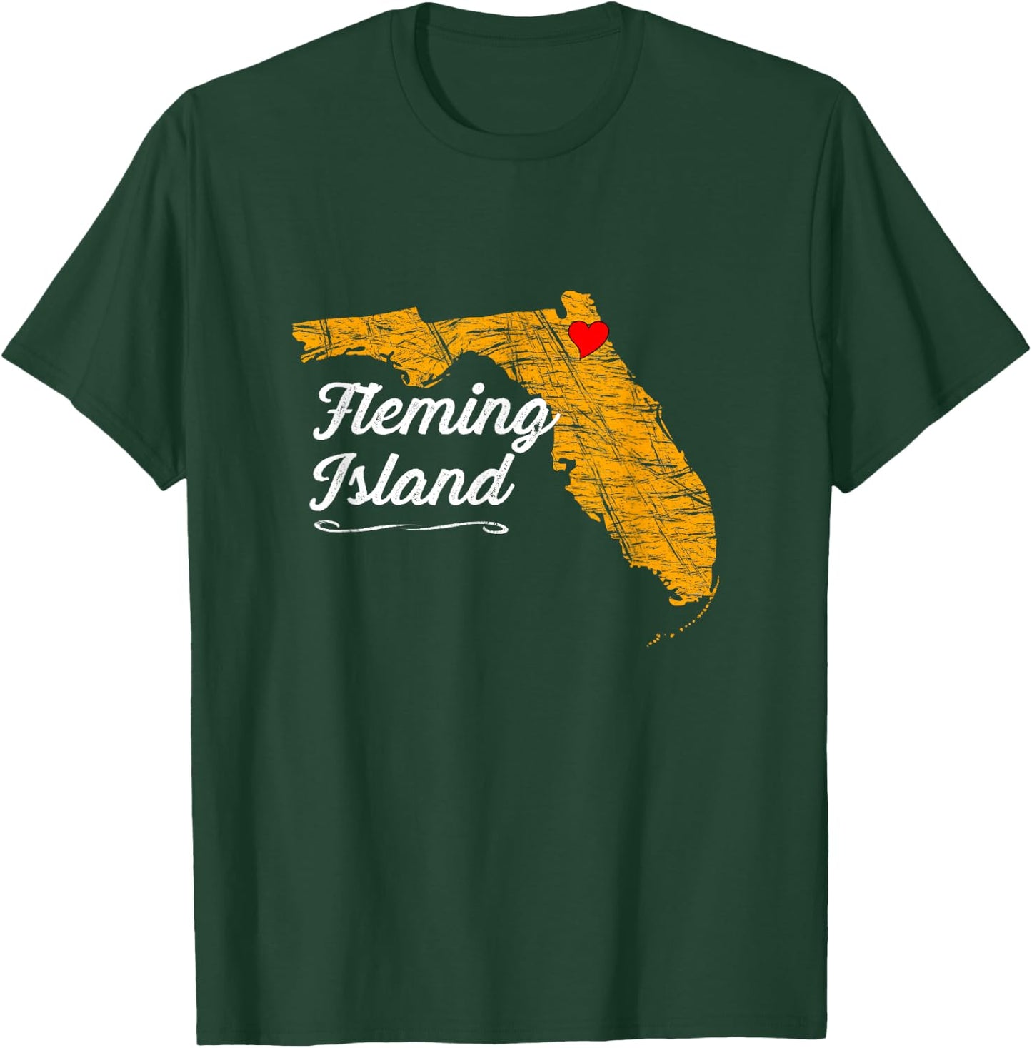City of Fleming Island | FLORIDA Vacation Souvenir - Graphic T-Shirt - T-Shirt | Forest