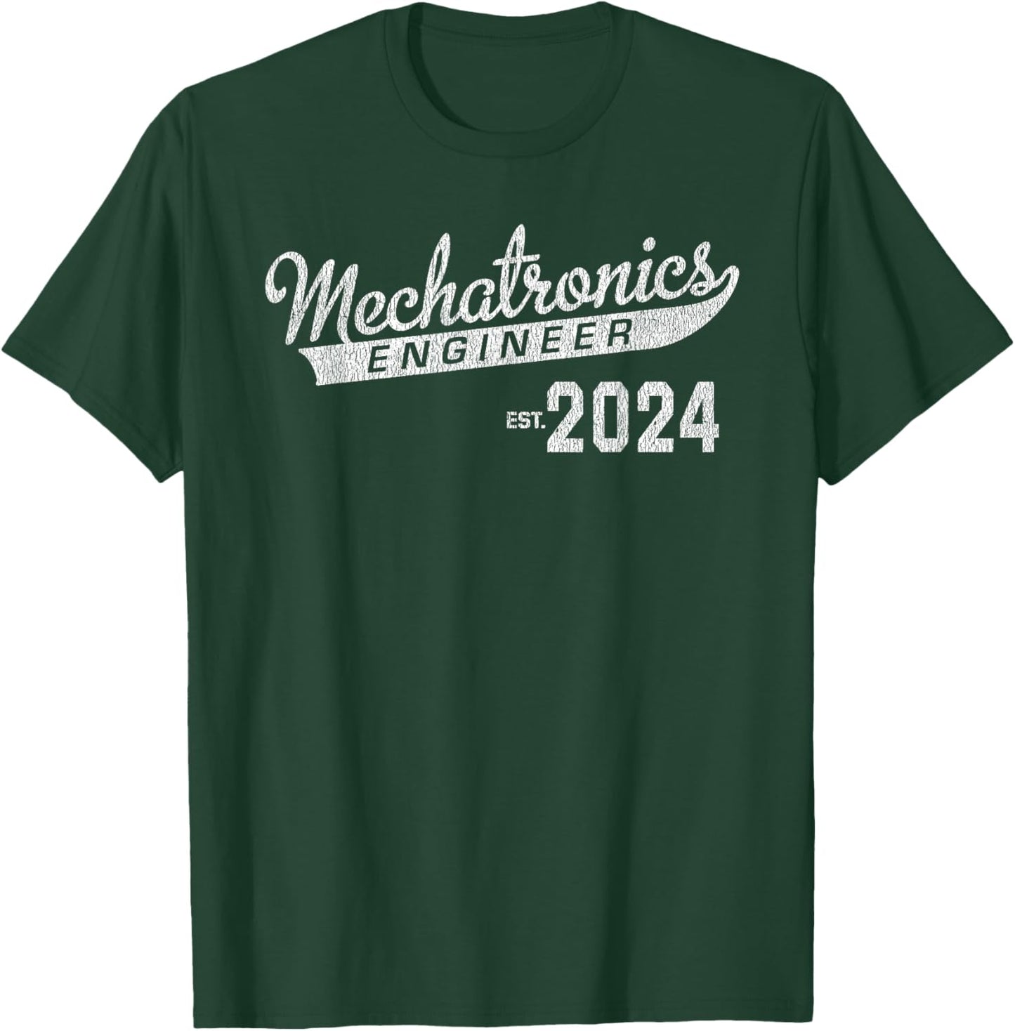 Mechatronics Engineer Graduation 2024 T-Shirt - T-Shirt | Forest