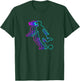 Vintage Retro Classic Girls Soccer Player T-Shirt - T-Shirt | Forest