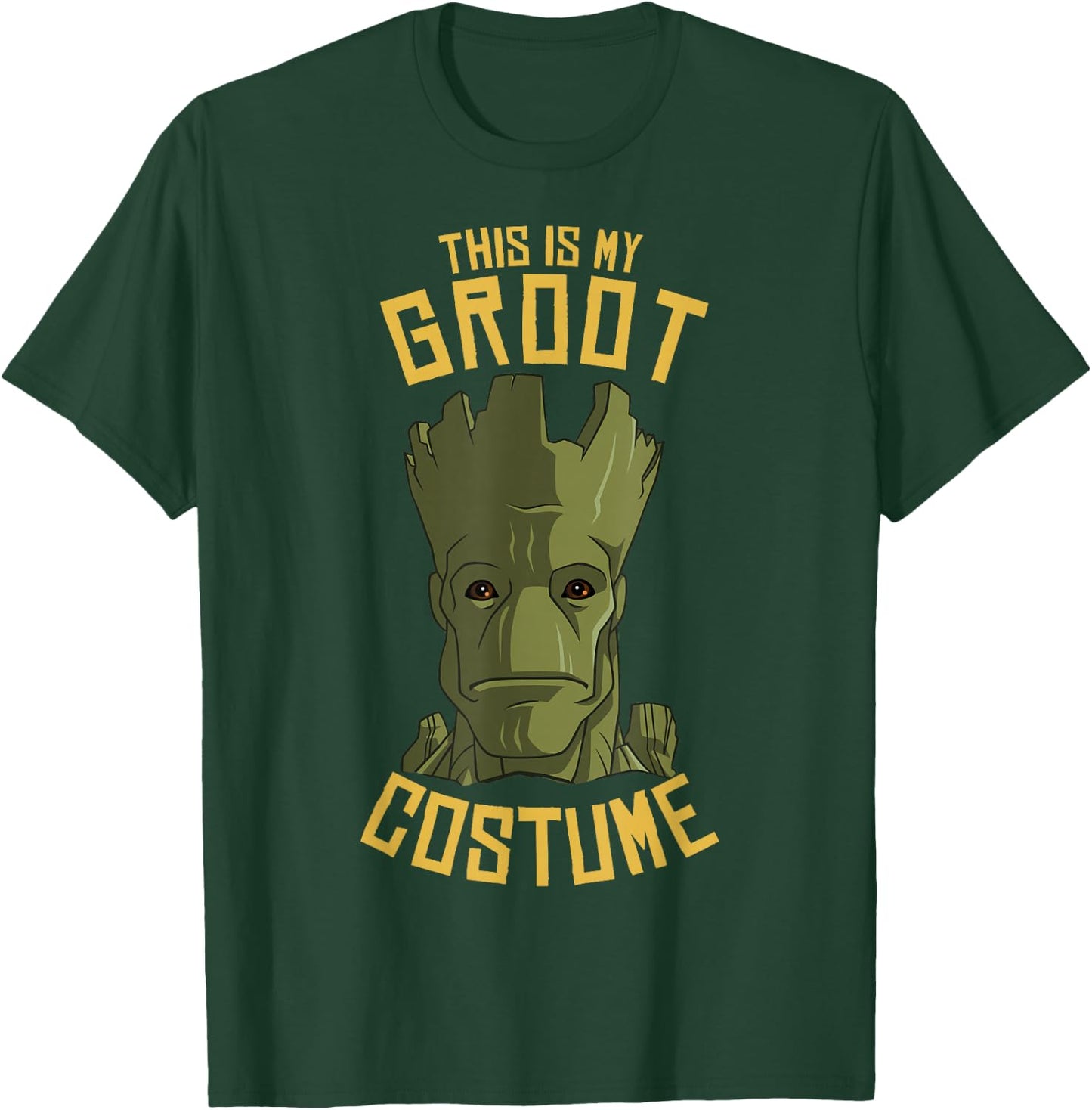 Marvel Guardians of The Galaxy Groot Costume Halloween T-Shirt - T-Shirt | Forest