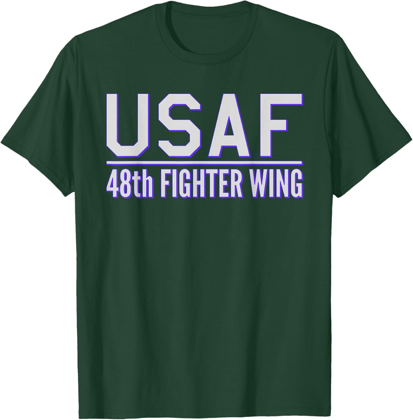 48th Fighter Wing Usaf Raf Lakenheath Air Force T-Shirt - T-Shirt | Forest