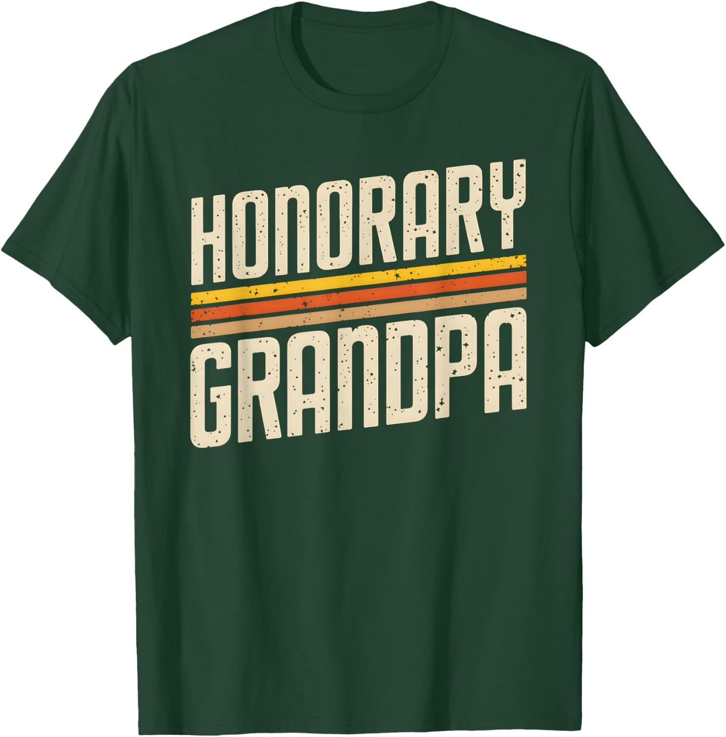 Retro Honorary Grandpa T-Shirt - T-Shirt | Forest