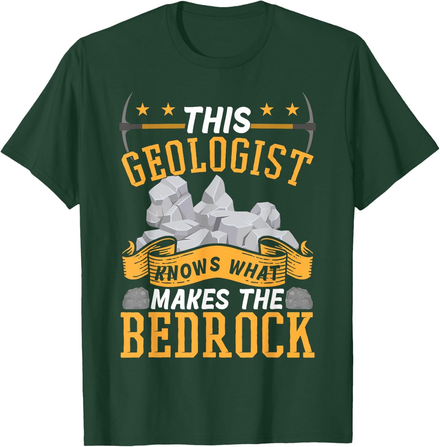 Funny Mineral Rock Collector Rockhound Geologist T-Shirt - T-Shirt | Forest