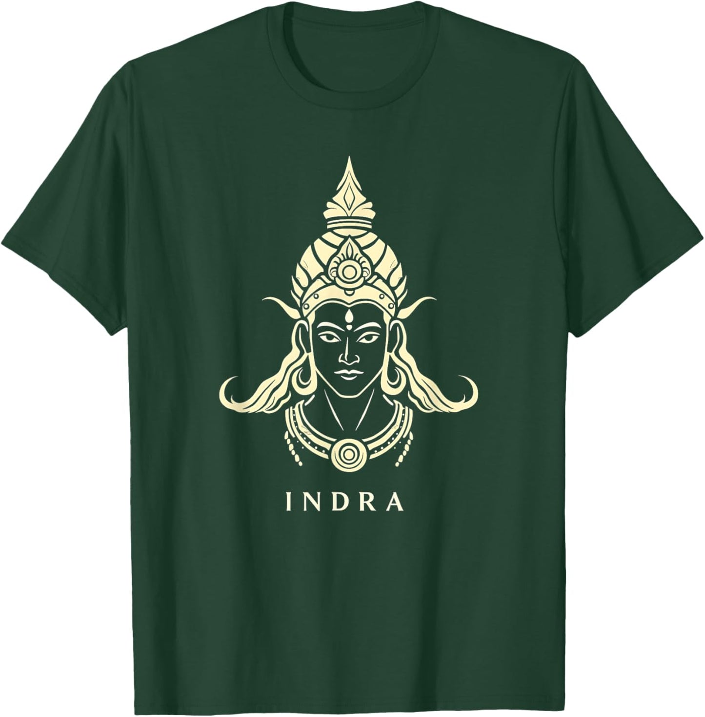 Indra Ancient God and King of the Devas T-Shirt - T-Shirt | Forest