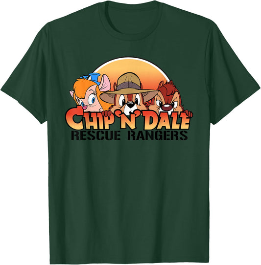 Disney - Rescue Ranger Comic Squad T-Shirt - T-Shirt | Forest
