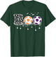Boo Soccer Funny Halloween Football T-Shirt - T-Shirt | Forest