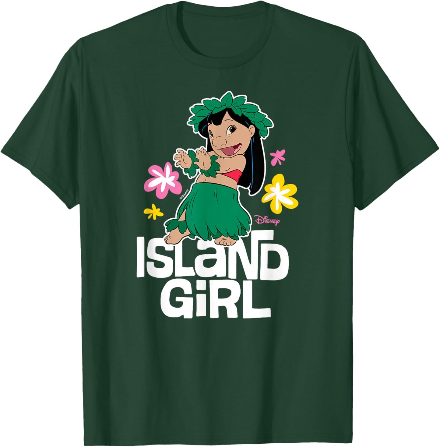 Lilo and Stitch - Island Girl T-Shirt - T-Shirt | Forest