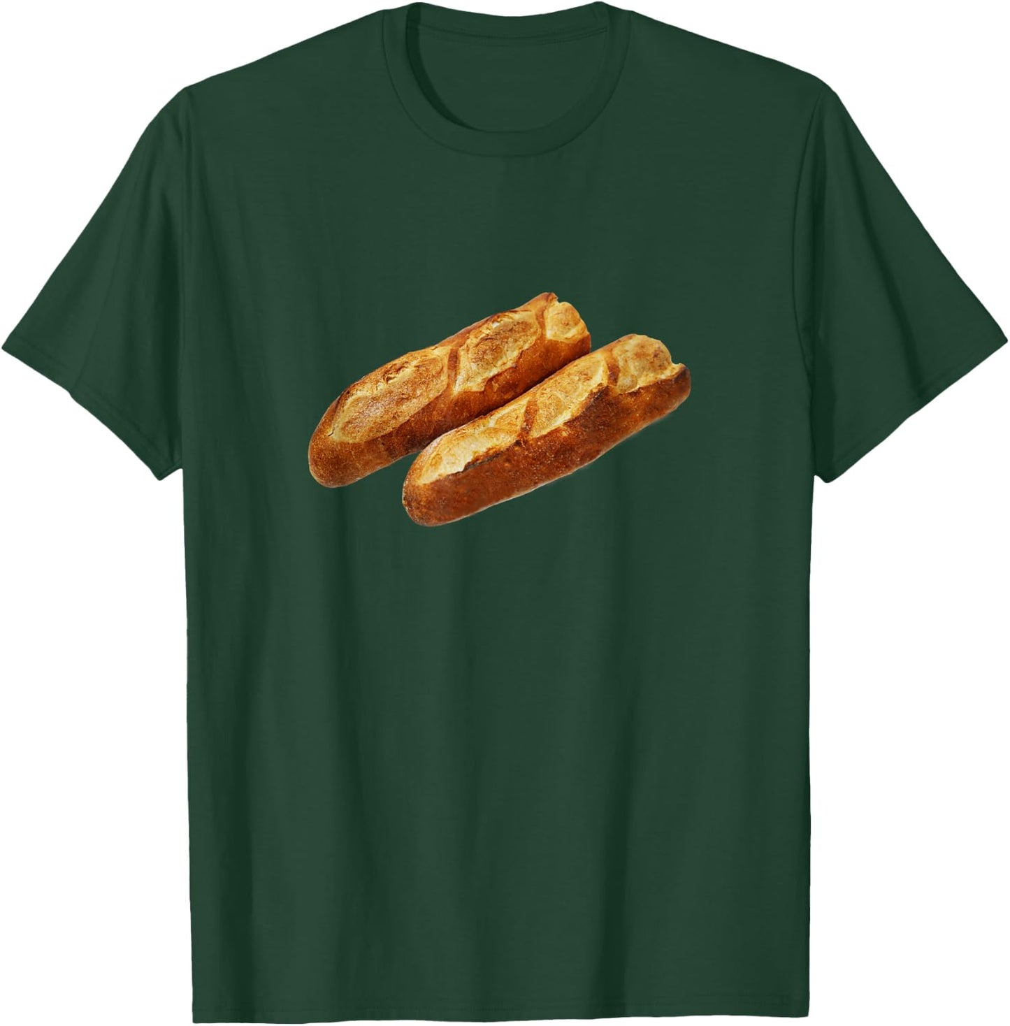 Cool Big bread Baguette loaf bakery Baking food T-Shirt - T-Shirt | Forest