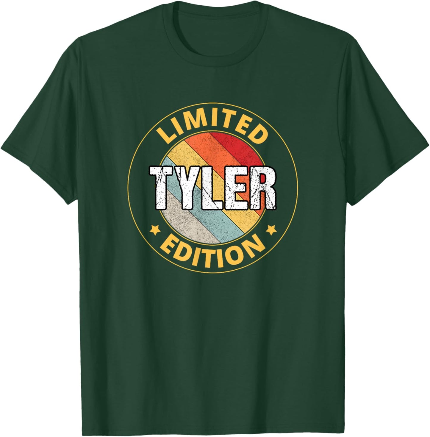 Tyler Name T-Shirt - T-Shirt | Forest