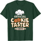 Official Cookie Taster Crew Funny Baking Team Family Holiday T-Shirt - T-Shirt | Forest