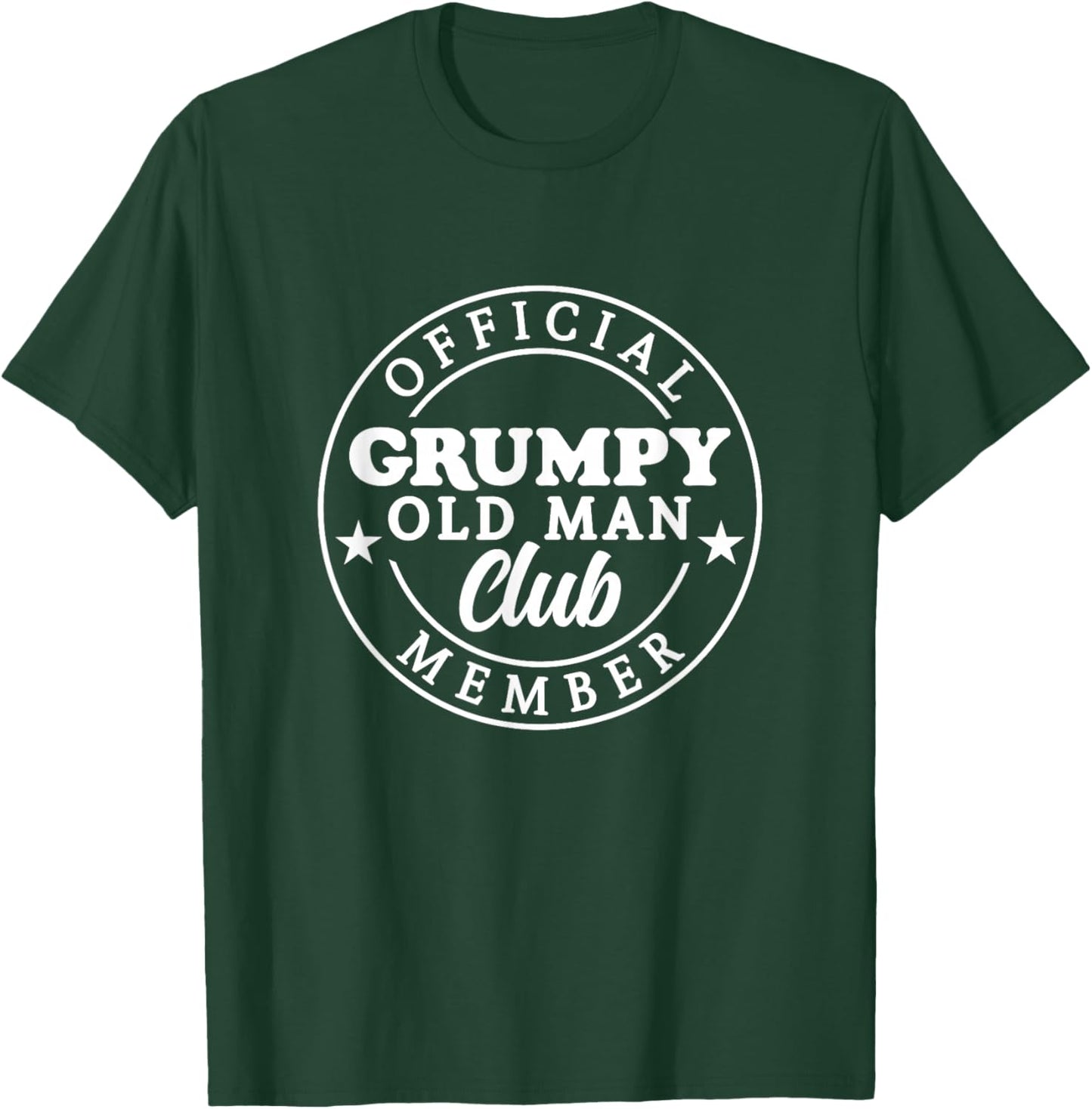 Grumpy Old Man Club T-Shirt - T-Shirt | Forest