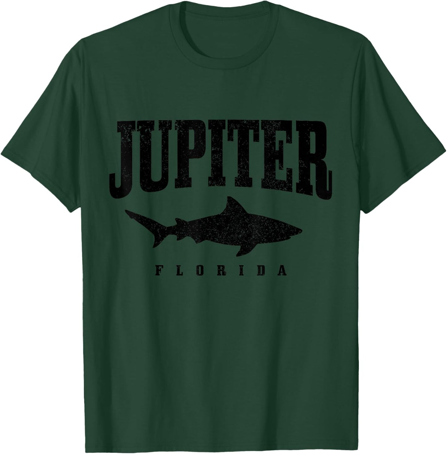 Jupiter Florida Diver Shark Diver Vintage T-Shirt - T-Shirt | Forest