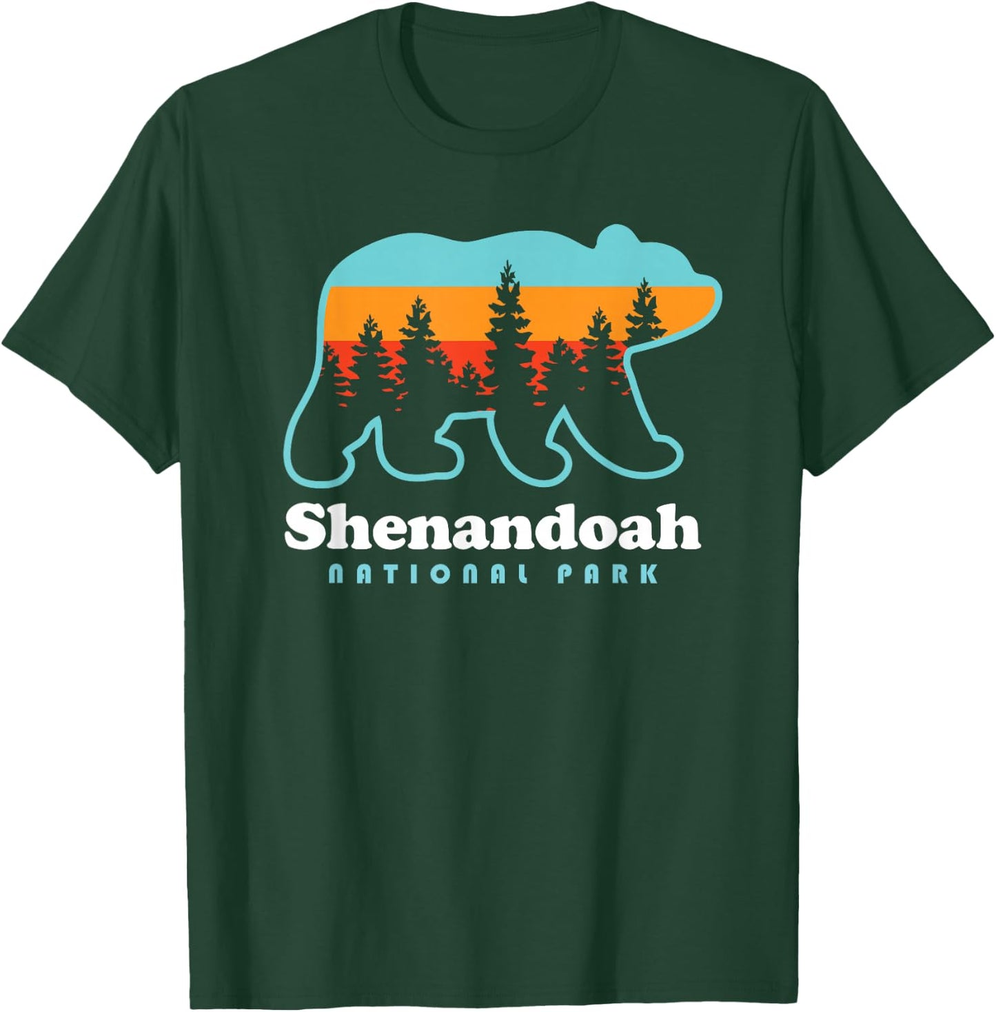 Shenandoah National Park Bear Shenandoah Valley T-Shirt - T-Shirt | Forest