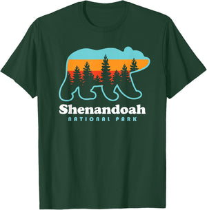 Shenandoah National Park Bear Shenandoah Valley T-Shirt - T-Shirt | Forest