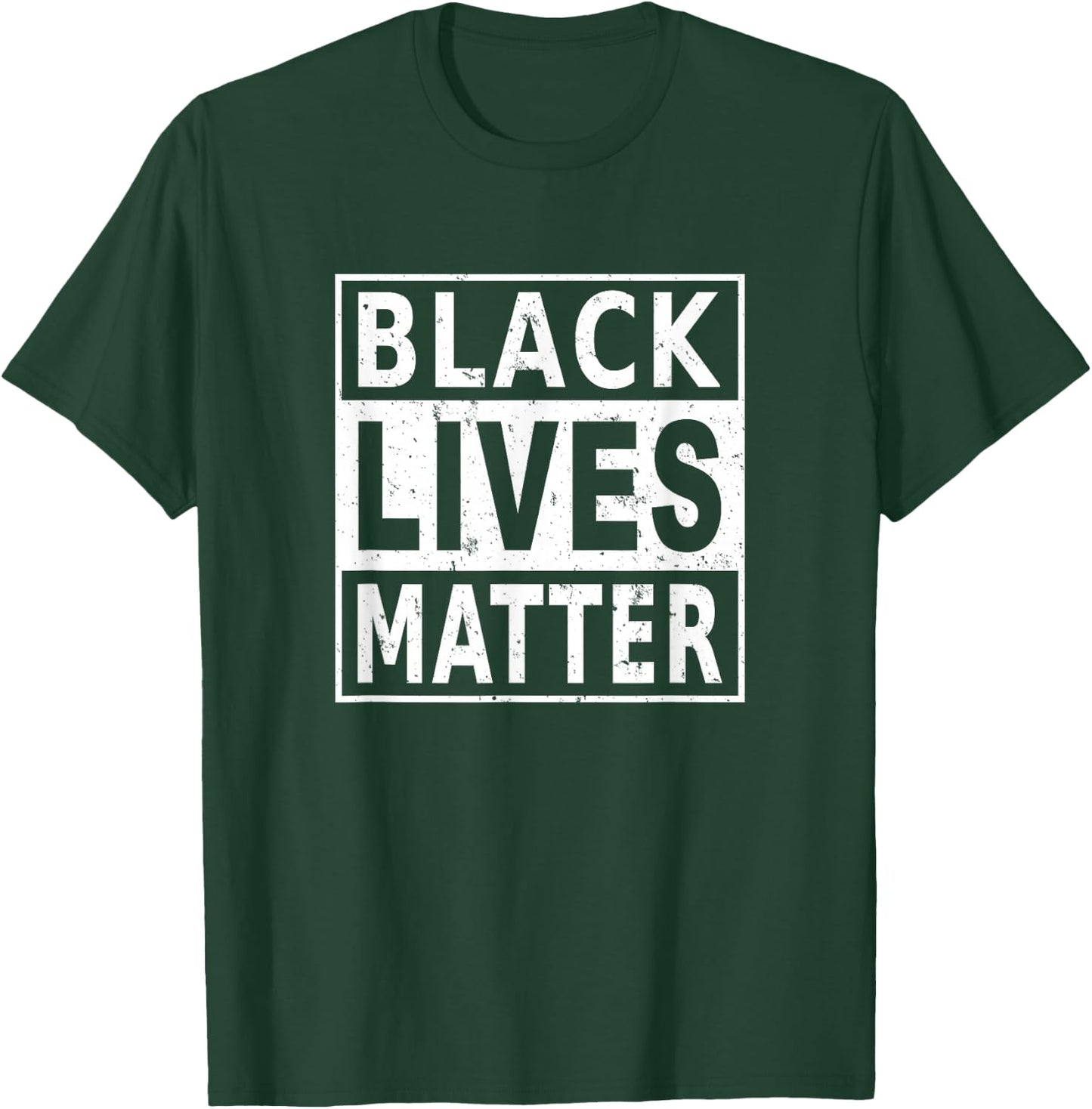 Black Lives Matter BLM Black History Month Protest Power T-Shirt - T-Shirt | Forest