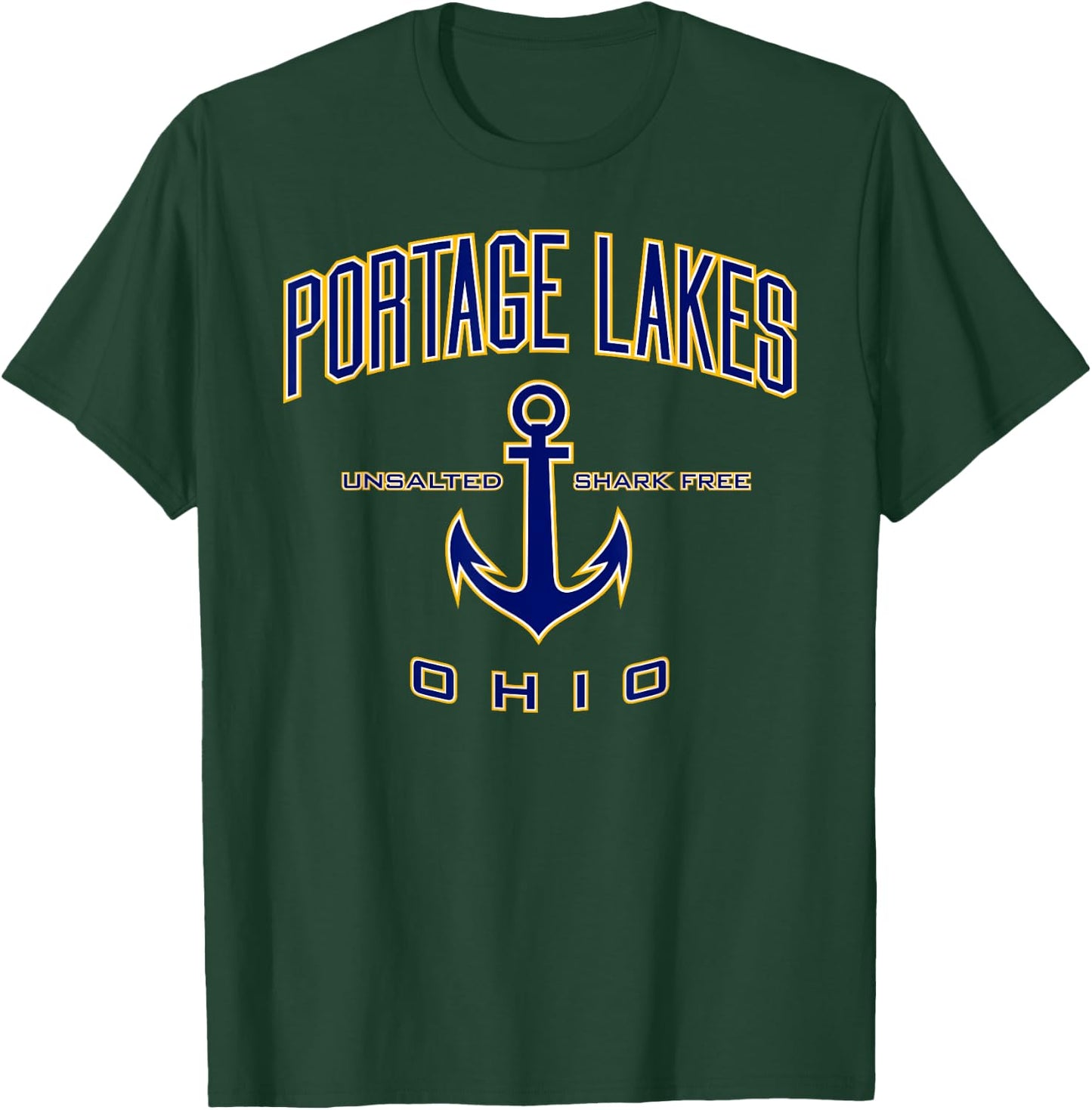 Portage Lakes Shirt , Men, Girls & Boys T-Shirt - T-Shirt | Forest