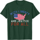With Liberty And Justice For All T-Shirt - T-Shirt | Forest