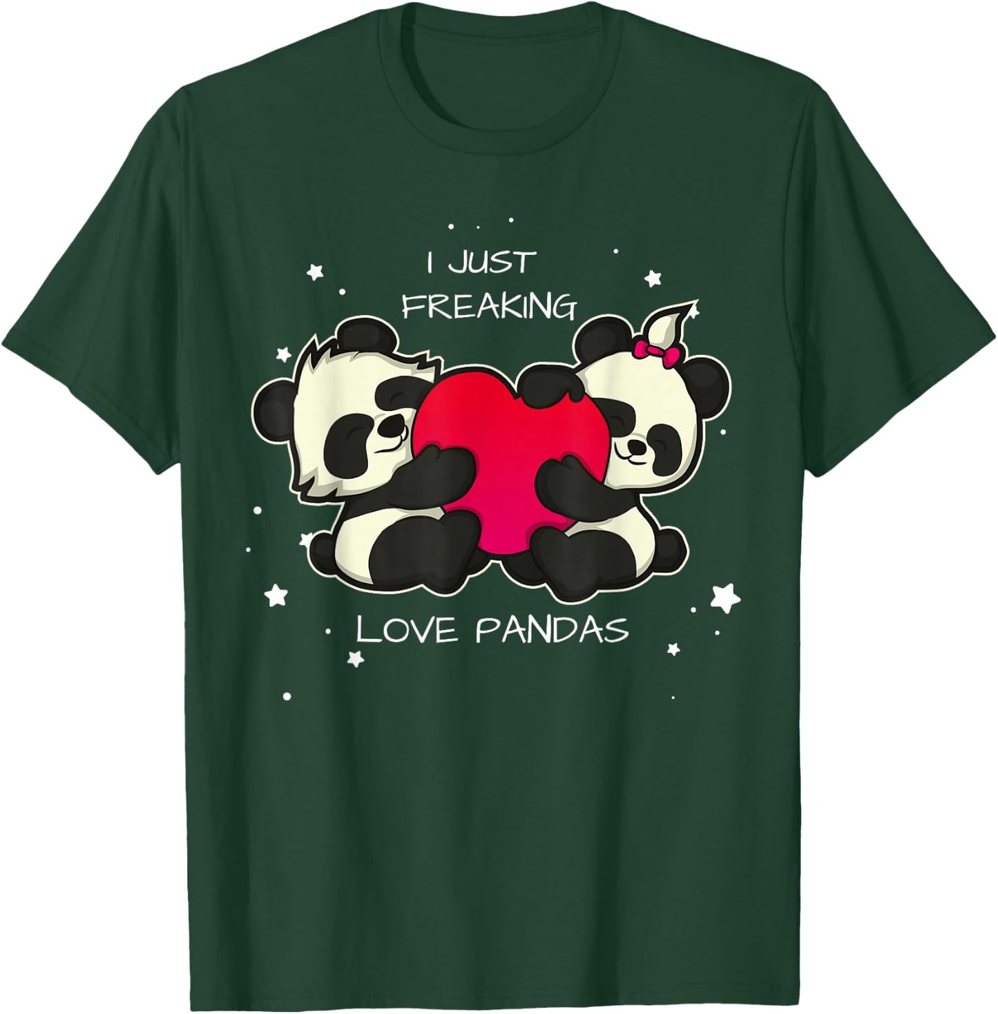 Funny Panda Bear Cute Shirt For Children Youth And Adults T-Shirt - T-Shirt | Forest