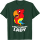 Crazy Parrot Lady Funny Parrot Girl T-Shirt - T-Shirt | Forest