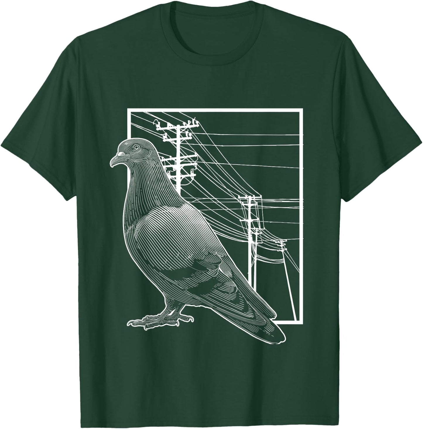 Bird Gift Pigeon Breeder Pigeon T-Shirt - T-Shirt | Forest