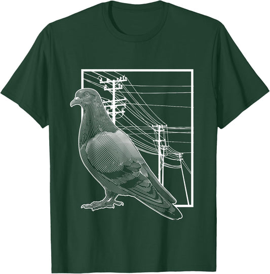 Bird Gift Pigeon Breeder Pigeon T-Shirt - T-Shirt | Forest