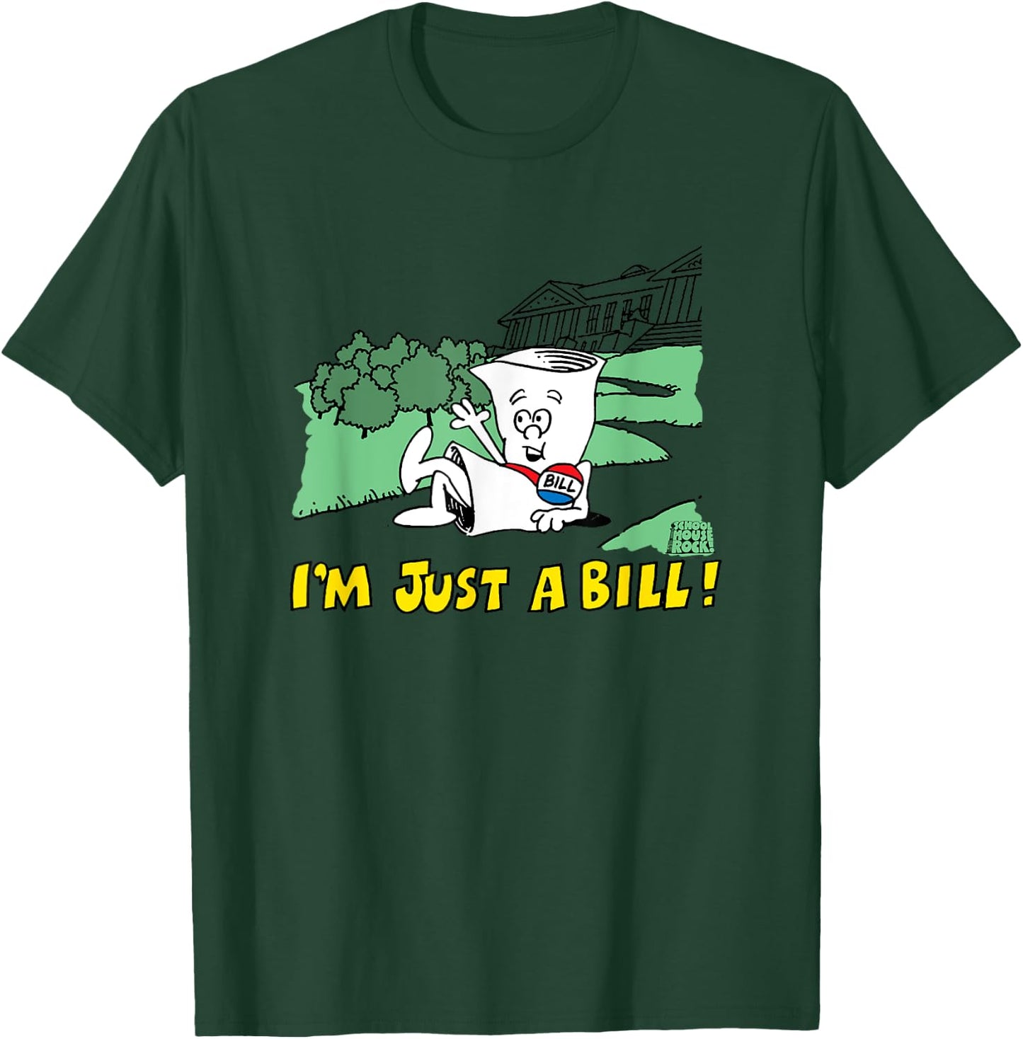 Ripple Junction x Schoolhouse Rock Just A Bill T-Shirt - T-Shirt | Forest