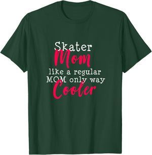 Figure Skating Mama Skater Mama T-Shirt - T-Shirt | Forest