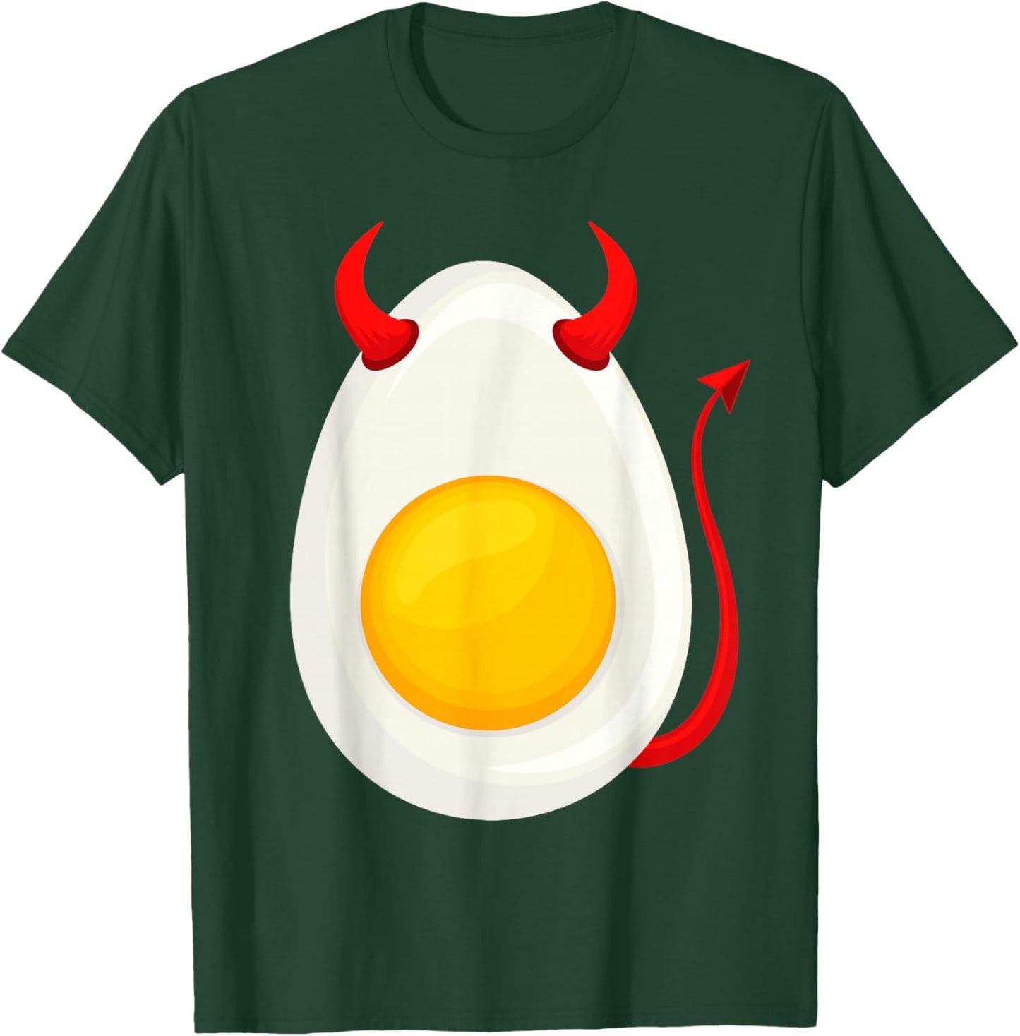 Funny Deviled Egg Cosplay DIY Halloween Costume Day Kid Boy T-Shirt - T-Shirt | Forest