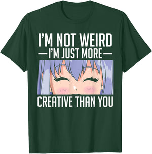 Anime Girl Weird Cosplay T-Shirt - T-Shirt | Forest