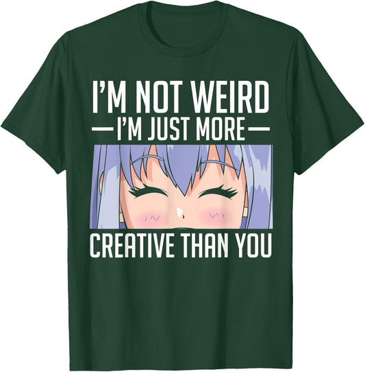 Anime Girl Weird Cosplay T-Shirt - T-Shirt | Forest