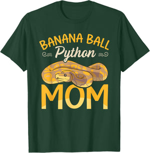 Banana Ball Python Mom Snake Funny Ball Python T-Shirt - T-Shirt | Forest