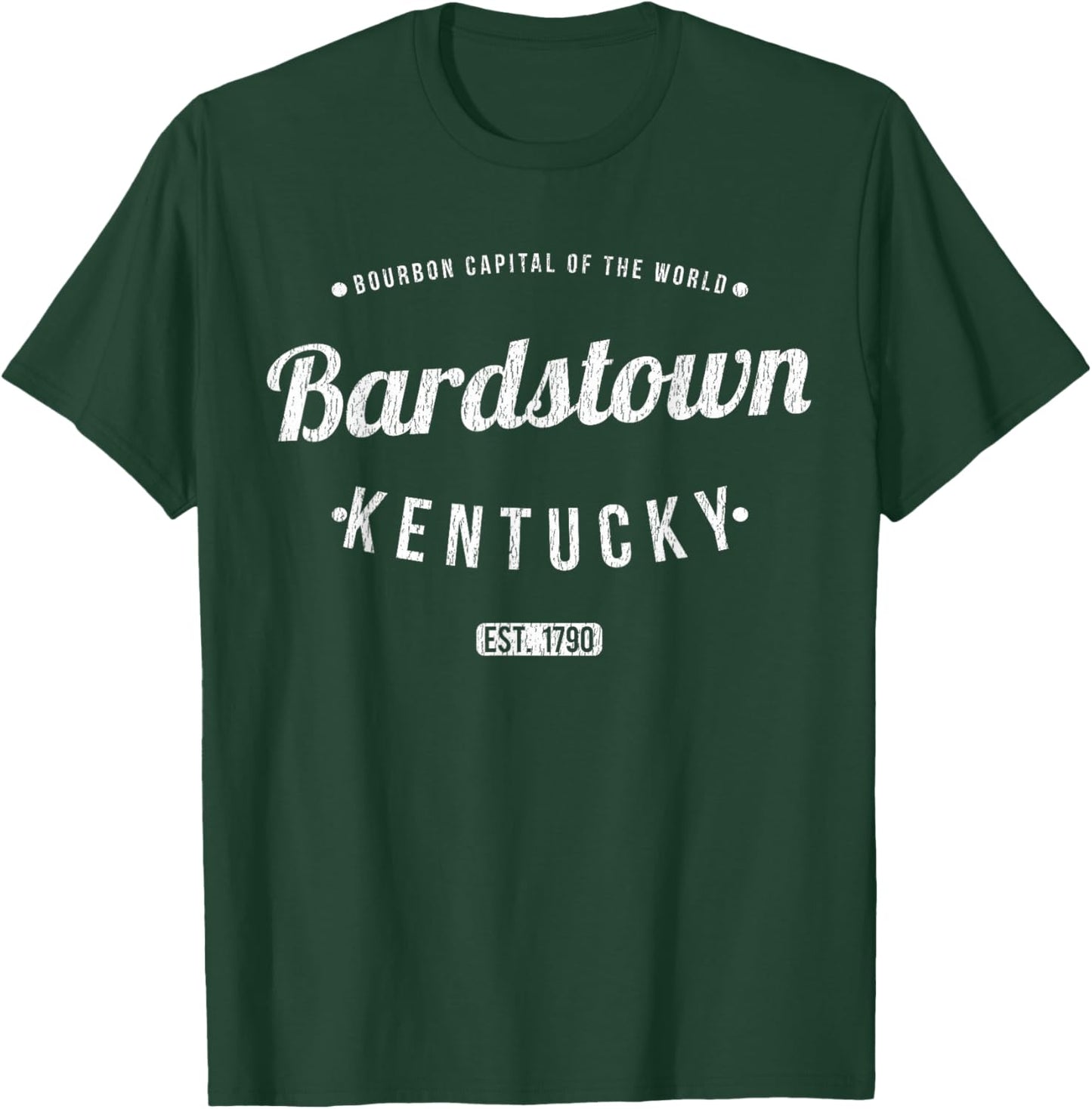 Bardstown Kentucky Retro Vintage Souvenir KY Bardstown T-Shirt - T-Shirt | Forest