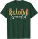 Reading Specialist Appreciation T-Shirt - T-Shirt | Forest