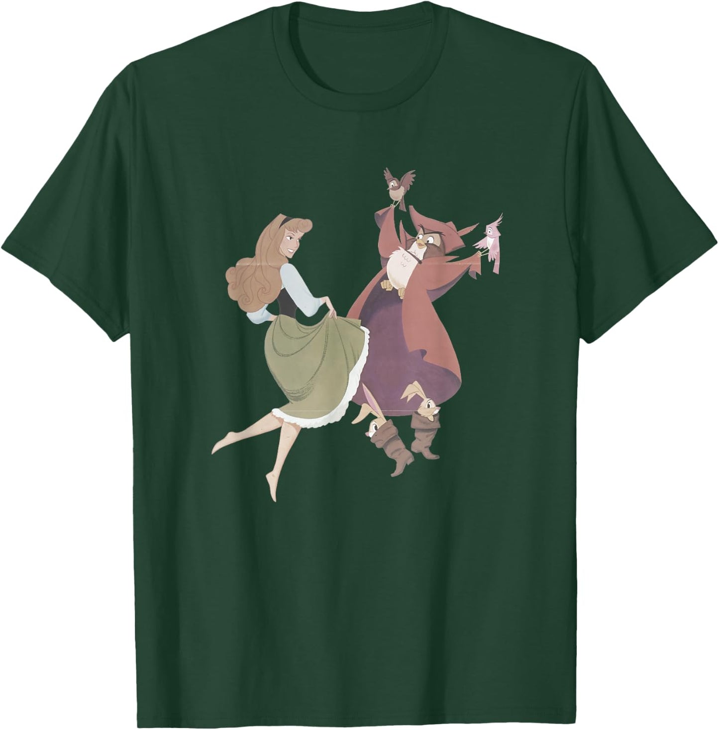 Disney Sleeping Beauty Briar Rose Dancing T-Shirt - T-Shirt | Forest