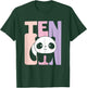 10th Birthday Girl Cute Panda Panda Bear 10 Years Old T-Shirt - T-Shirt | Forest